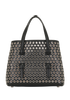 Mina 20, &pound;950, Handbags, Black, Leather, Back view